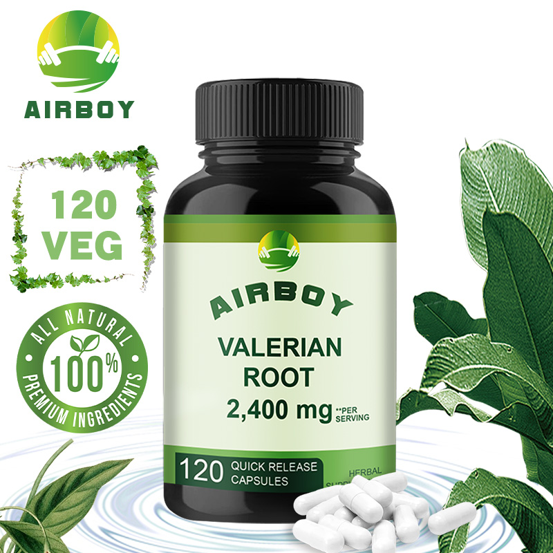 Valerian Root Capsule - Kapsul Akar Valerian - Membantu Merilekskan