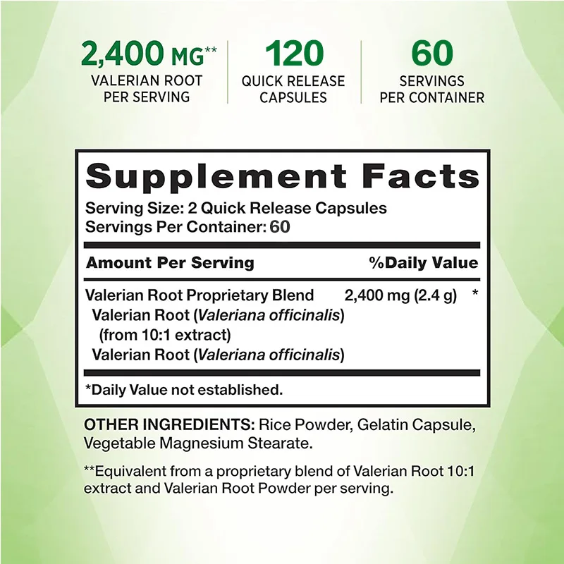 Kapsul Akar Valerian - Membant - Valerian Root Capsule ulasan dan harga