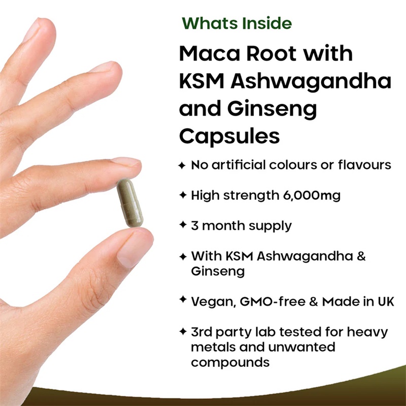 Suplemen Akar Maca - Meningkat - Valerian Root Capsule ulasan dan harga
