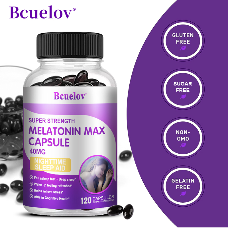 Kapsul Melatonin 40mg dengan B - Valerian Root Capsule ulasan dan harga