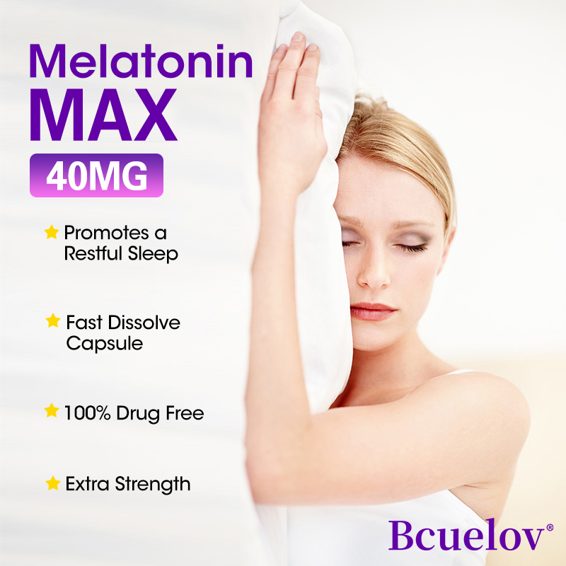 Kapsul Melatonin 40mg dengan B - Valerian Root Capsule ulasan dan harga